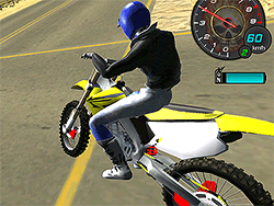 Motorbike Drive Game | games/motorbike_drive/webgl.html