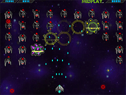 Space Ship Invaders Game - Play online at Y8.com