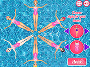 Princess Synchronized Swimming - Girls - Y8.COM