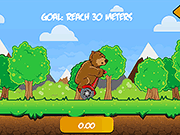 Bear on a Scooter - Fun/Crazy - Y8.COM