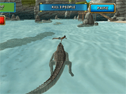 Crocodile Simulator Beach Hunt - Action & Adventure - Y8.COM