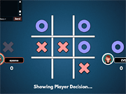 Tic Tac Toe with Friends - Thinking - Y8.COM
