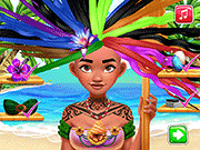 Polynesian Princess Real Haircuts - Girls - Y8.COM