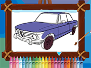 Old Timer Cars Coloring - Skill - Y8.COM
