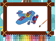 Cute Planes Coloring - Fun/Crazy - Y8.COM