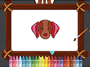 Doggy Face Coloring - Skill - Y8.COM