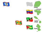 Match the Flag: Americas & Caribbean