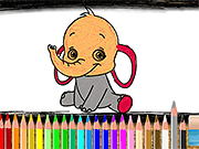 Back To School: Elephant Coloring Book - Skill - Y8.COM