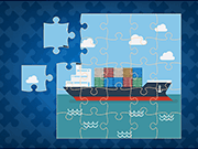 Cargo Ships Jigsaw