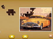 Classic Muscle Cars Jigsaw - Thinking - Y8.COM