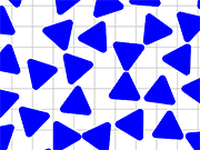 Press the Different Colored Triangle - Skill - Y8.COM