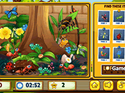 Hidden Objects Insects - Thinking - Y8.COM