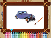Retro Cars Coloring - Fun/Crazy - Y8.COM