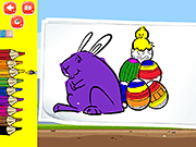 Color Me In Easter - Arcade & Classic - Y8.COM