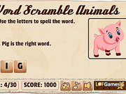 Word Scramble Animals - Arcade & Classic - Y8.COM