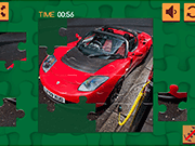 Tesla Roadster Puzzle - Thinking - Y8.COM