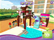 Lego Friends: Pool Party Walkthrough - Games - Y8.COM