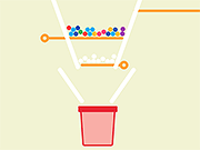 Collect Balls in a Cup - Thinking - Y8.COM