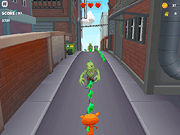 Angry Cat Run: Zombies Alley