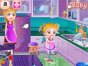 Baby Hazel Cleaning Time - Girls - Y8.COM