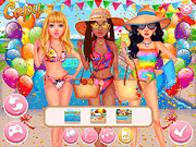 Influencers Pool Party - Girls - Y8.COM