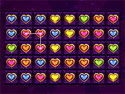 Hearts Gems Connect - Arcade & Classic - Y8.COM
