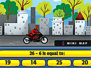 Bike Racing Math Subtraction - Thinking - Y8.COM