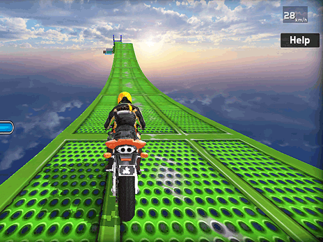 Impossible Bike Stunt 3d Game Play Online At Y8 Com