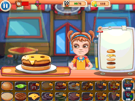 burger shop games y8