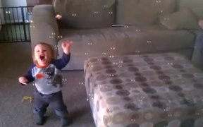 Little Boy Loves Bubbles