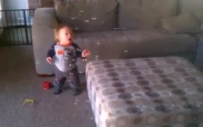 Little Boy Loves Bubbles