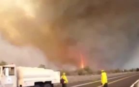 Fiery Tornado - Weird - VIDEOTIME.COM