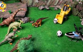 Super Panda Rescues Baby Dinosaur