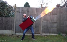 Testing Out This Giant Lighter - Fun - VIDEOTIME.COM