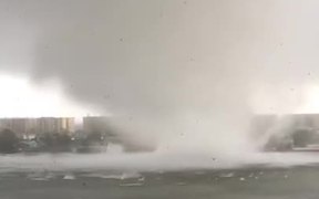 Up Close Tornado Footage