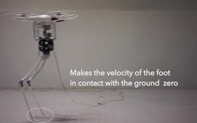 Aerial Biped Robot Dances