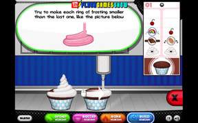 Papa's Cupcakeria Gameplay Walkthrough - Games - VIDEOTIME.COM