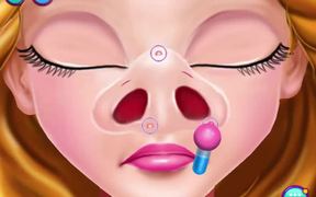 Cute Camryn Nose Treatment Walkthrough - Games - VIDEOTIME.COM
