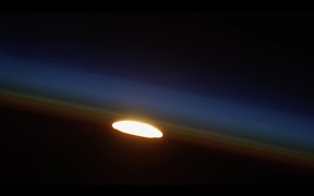 Sun Setting from ISS