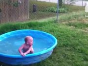 Baby Pool Fall