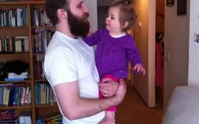 Baby Misses Dads Beard - Kids - VIDEOTIME.COM