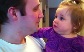 Baby Misses Dads Beard - Kids - VIDEOTIME.COM