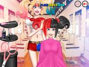 Harley Quinn Hair And Makeup Studio Walkthrough - Games - Y8.COM