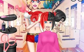 Harley Quinn Hair And Makeup Studio Walkthrough - Games - VIDEOTIME.COM
