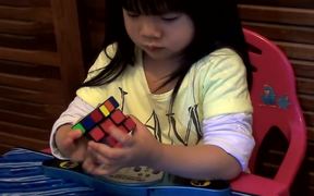 2 Year Old Solves Rubiks Cube - Kids - VIDEOTIME.COM