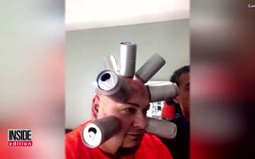 Great At Sticking Things On His Head - Fun - VIDEOTIME.COM