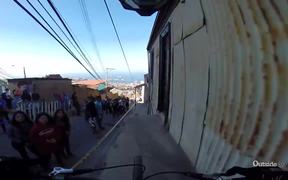Urban Downhill Mountain Biking