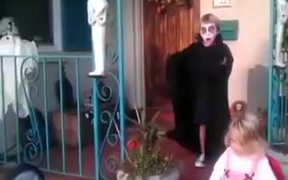 Little Girl Defends Her Brother