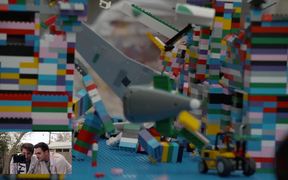 Lego Plane Crash