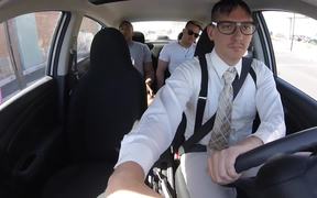 Driver Breaks Out A Killer Rap - Fun - VIDEOTIME.COM